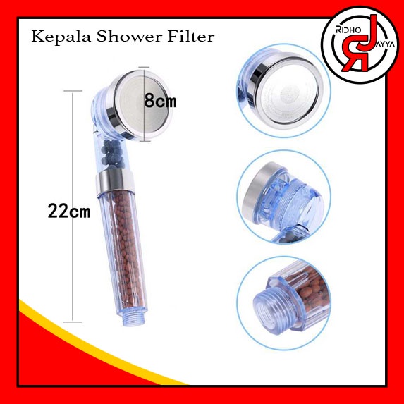 Kepala Shower Filter Aerator