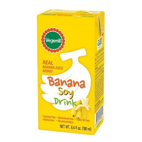 

paling diminati] Vegemil Soy Drink Banana Milk 190 ML