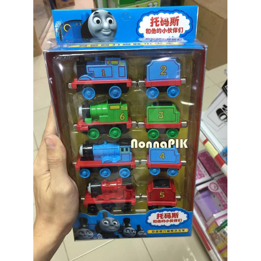 MAINAN DIE CAST THOMAS AND FRIENDS BESI MAGNET ISI 8 PCS MURAH