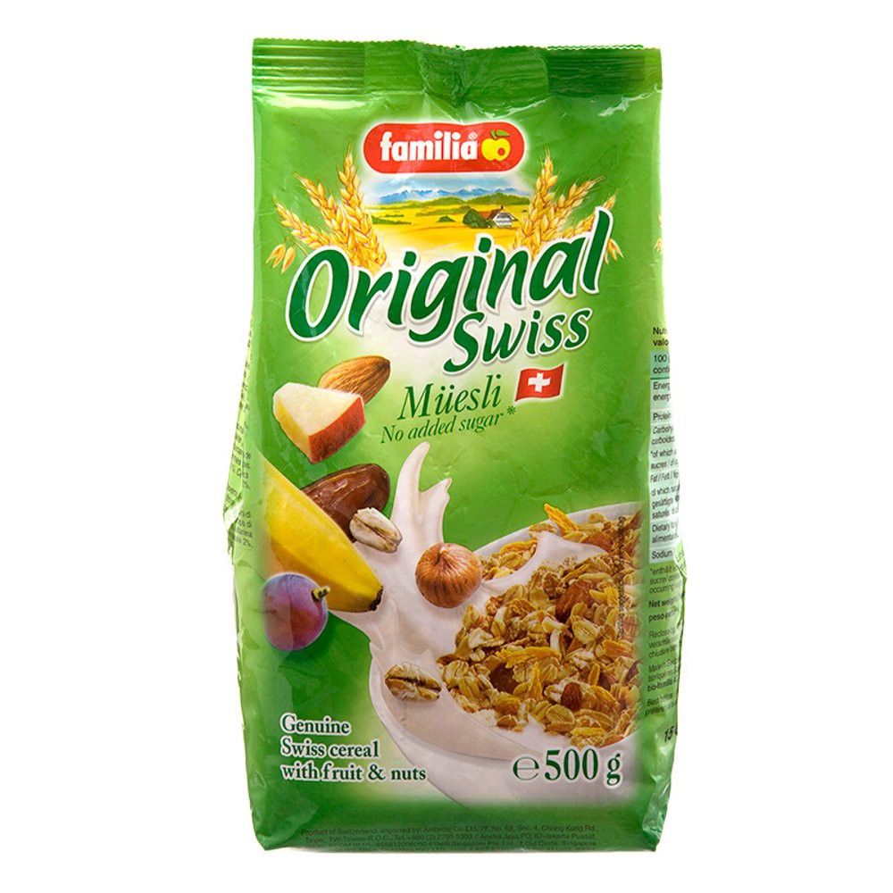 

Familia Original Swiss Muesli NO Sugar 500 gram