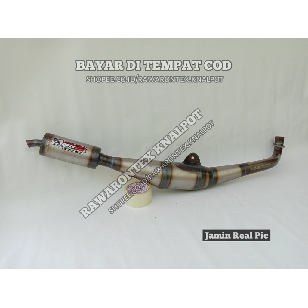 Knalpot Fiz R Force 1 Standar Racing Akrapovic Galvanis