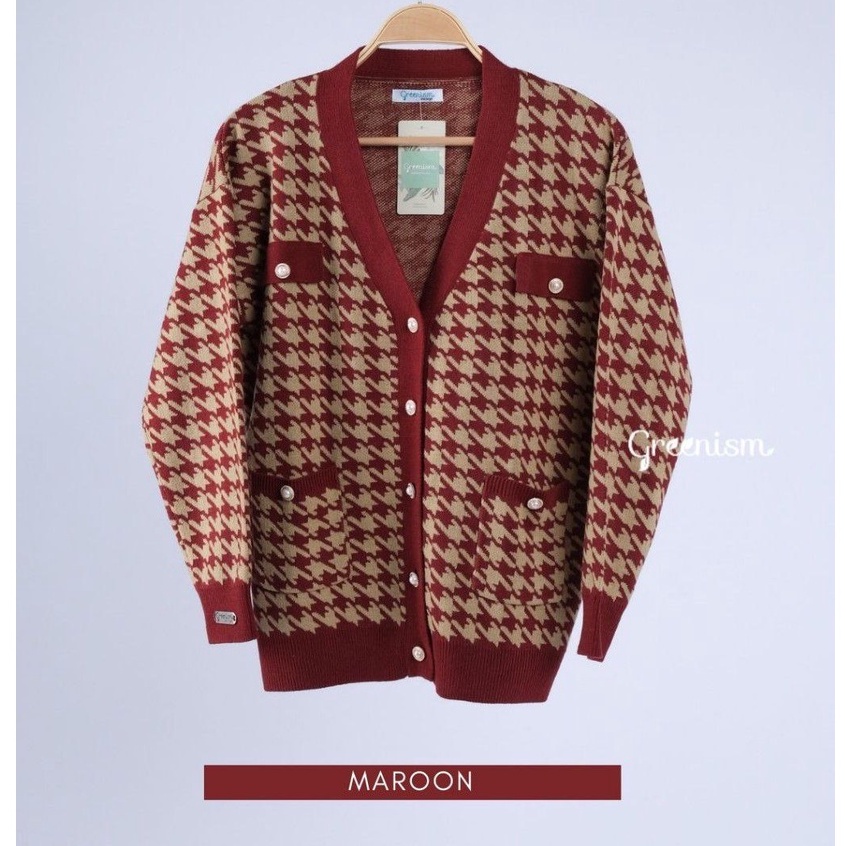 Greenism ASFA Cardigan Quality Premium