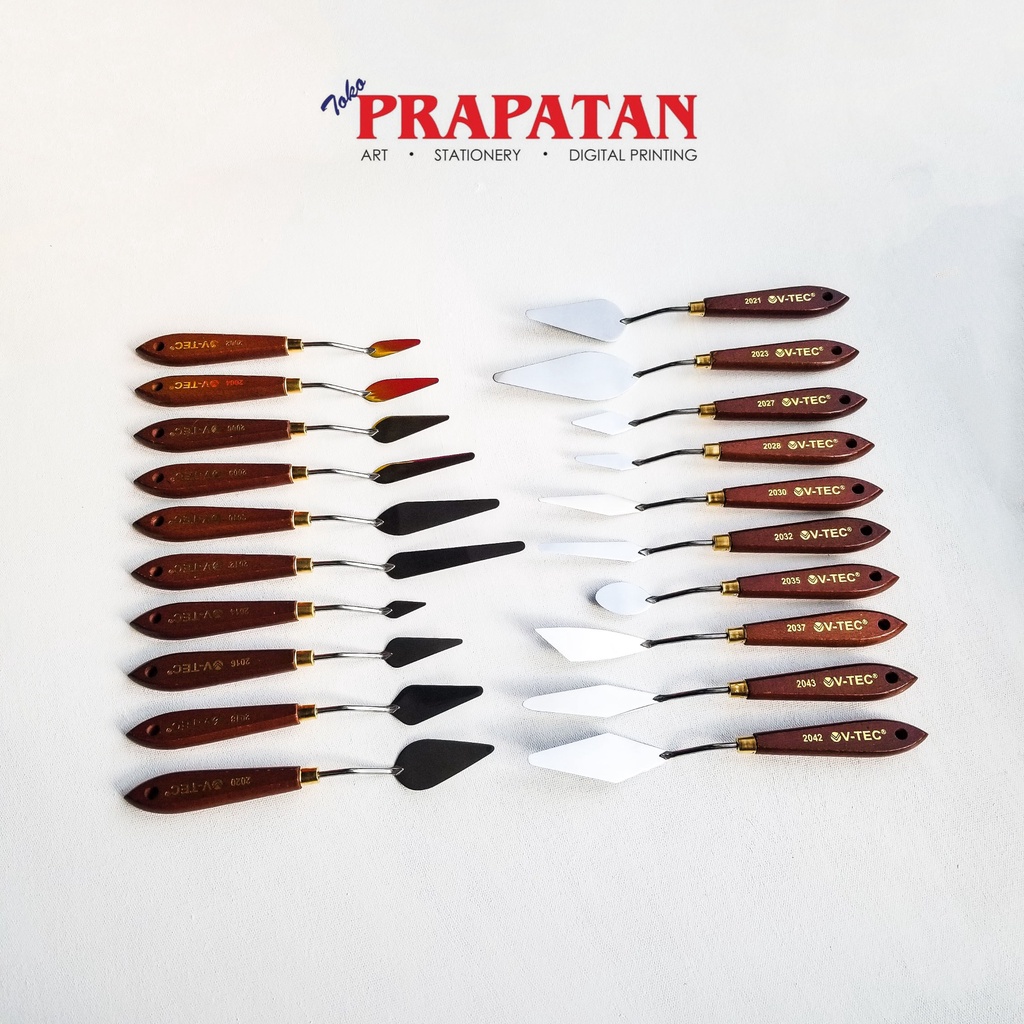 

RB V-TEC Painting Knife Satuan Pisau Palet