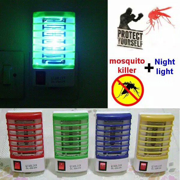 Lampu Tidur Anti Nyamuk Led Pembasmi Mosquito Perangkap Murah Dan Aman