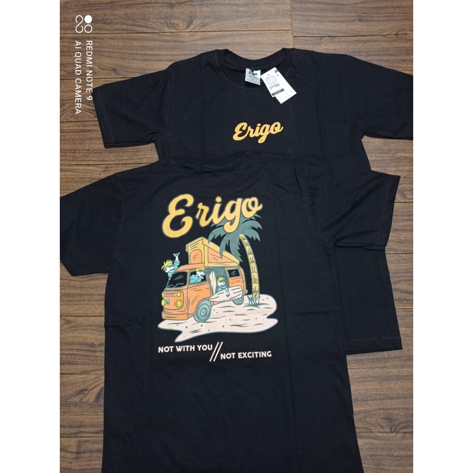 KAOS ERIGO KASUAL PAKAIAN PRIA WANITA