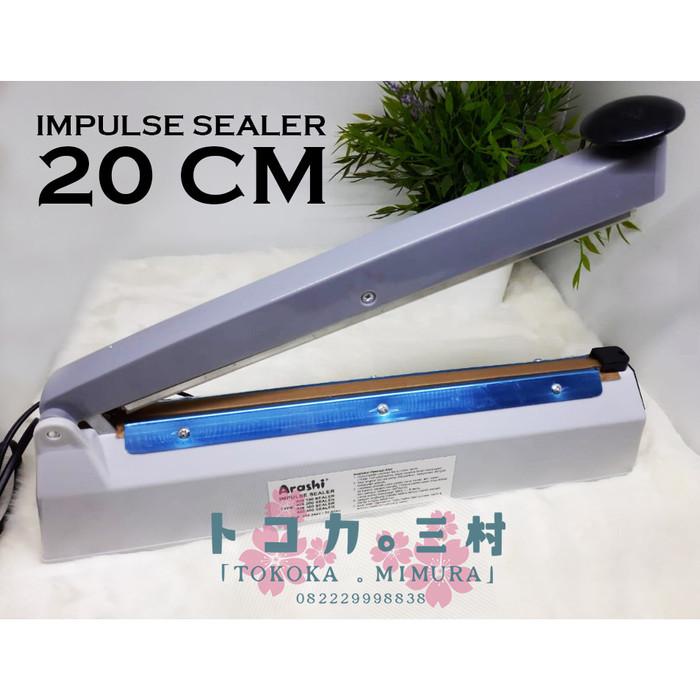 ARASHI Mesin Press Plastik - Alat Sealer Pres Plastik - Impulse Sealer