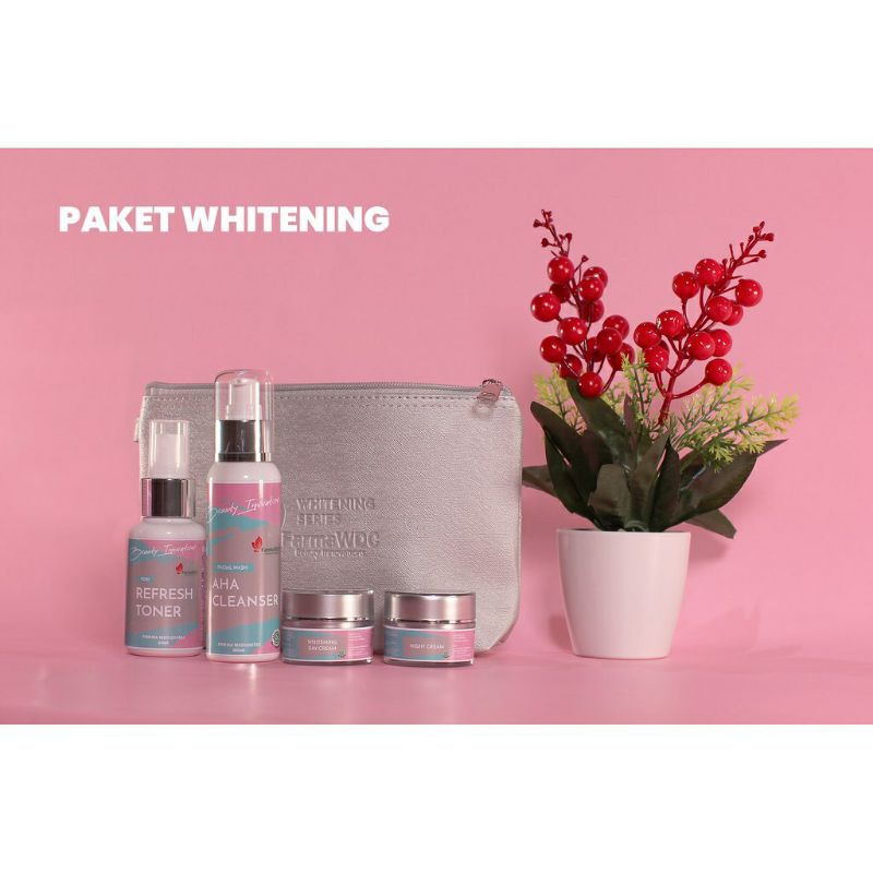 Paket Pemutih FarmaWDC Whitening / Acne BPOM FREE POUCH