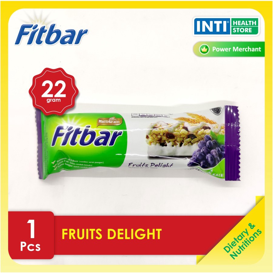 Fitbar | Multigrain Fruit Delight 22gr