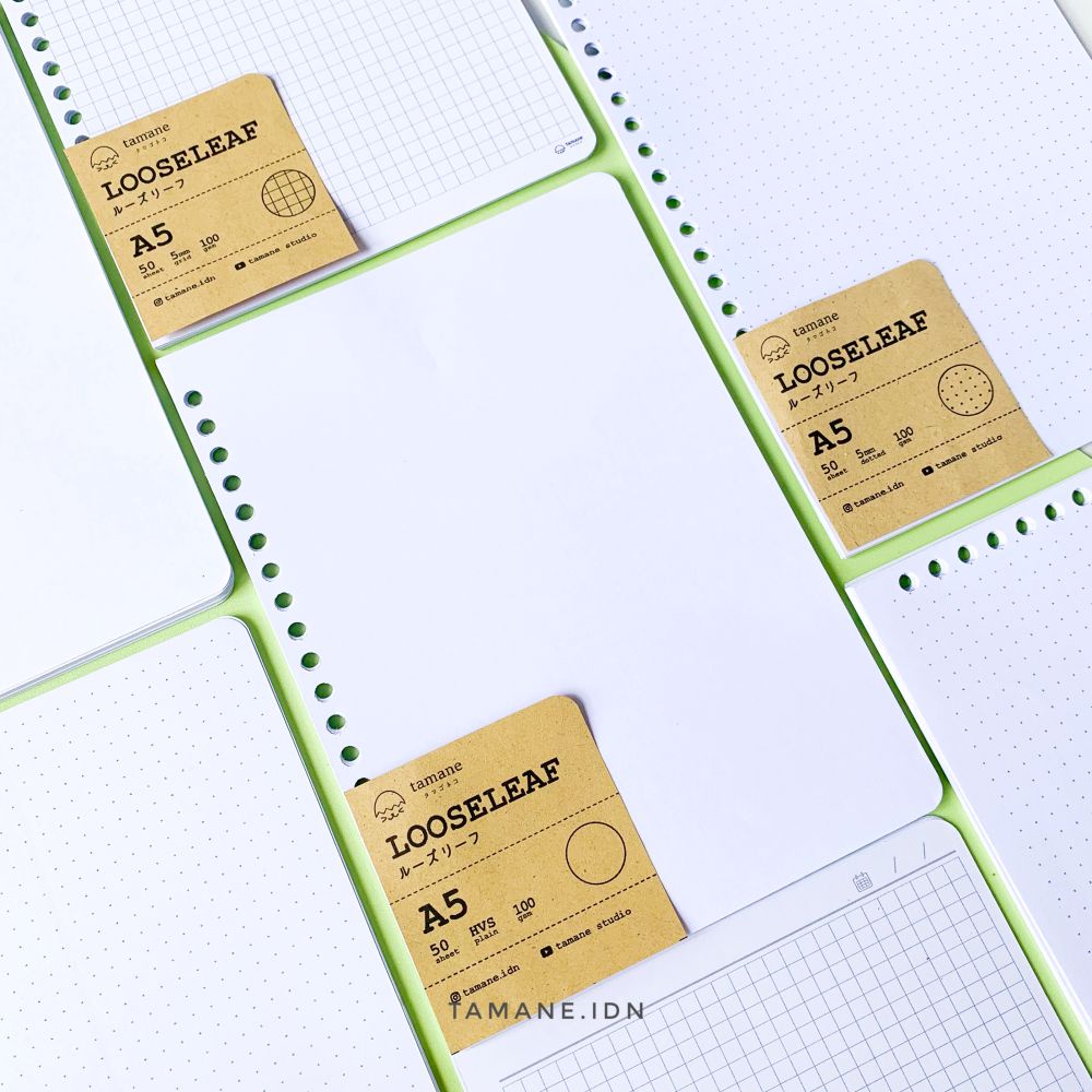 

TAMANE Loose Leaf Binder / Isi Binder A5