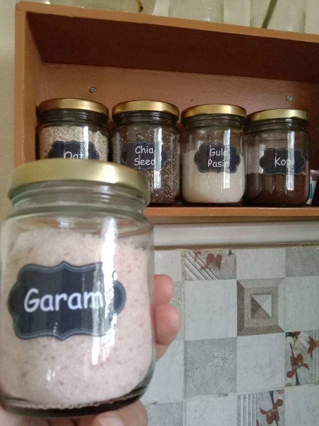 [ Bisa Cod ]  Stiker Nama Bumbu Dapur Part 2✨