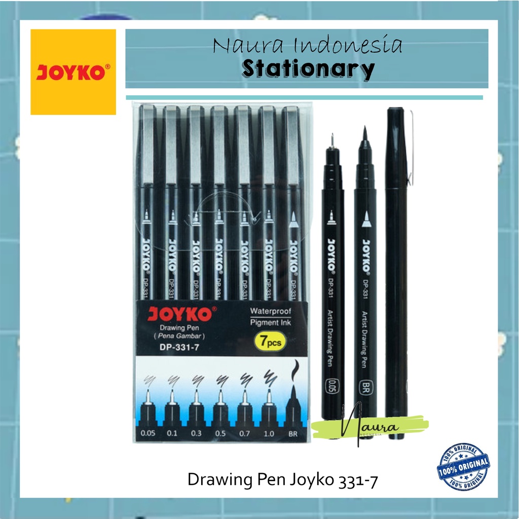 

DRAWING PEN JOYKO DP-331-7 | JOYKO DRAWING PEN SET 7
