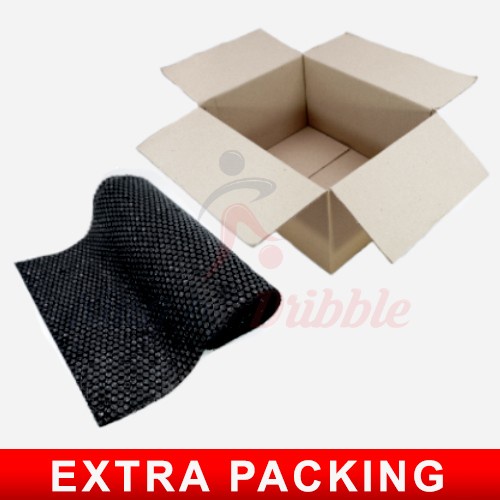 

Packing Tambahan Extra Bubble Wrap & Box