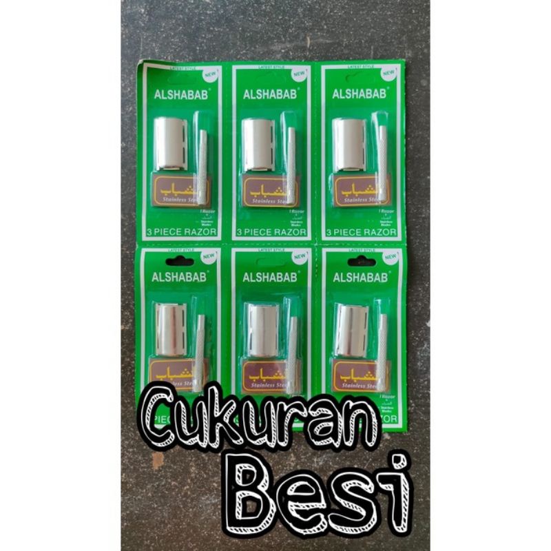 (HARGA PER PCS)ALAT CUKUR BESI ORIGINAL STAINLESS STEEL-CUKUR JENGGOT MANUAL