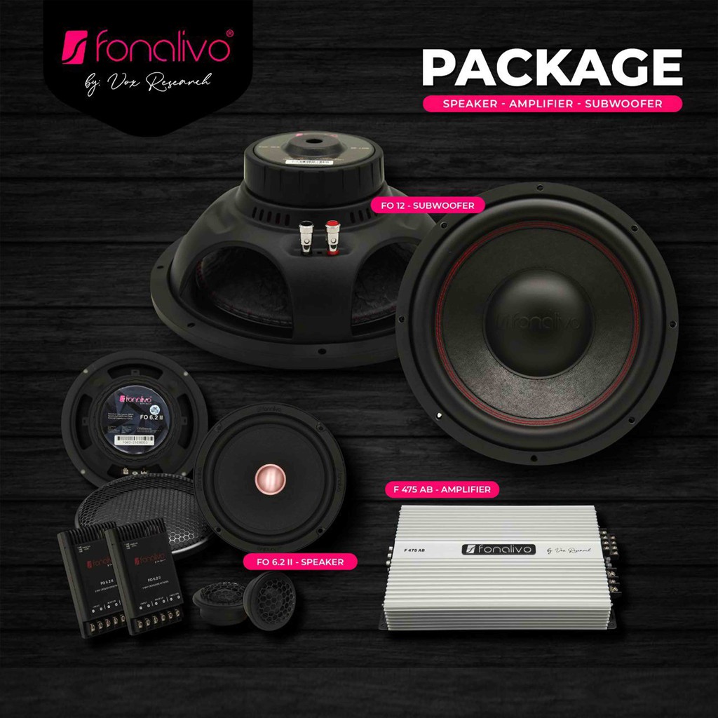 Paketan Audio SQ Fonalivo New by Vox Research