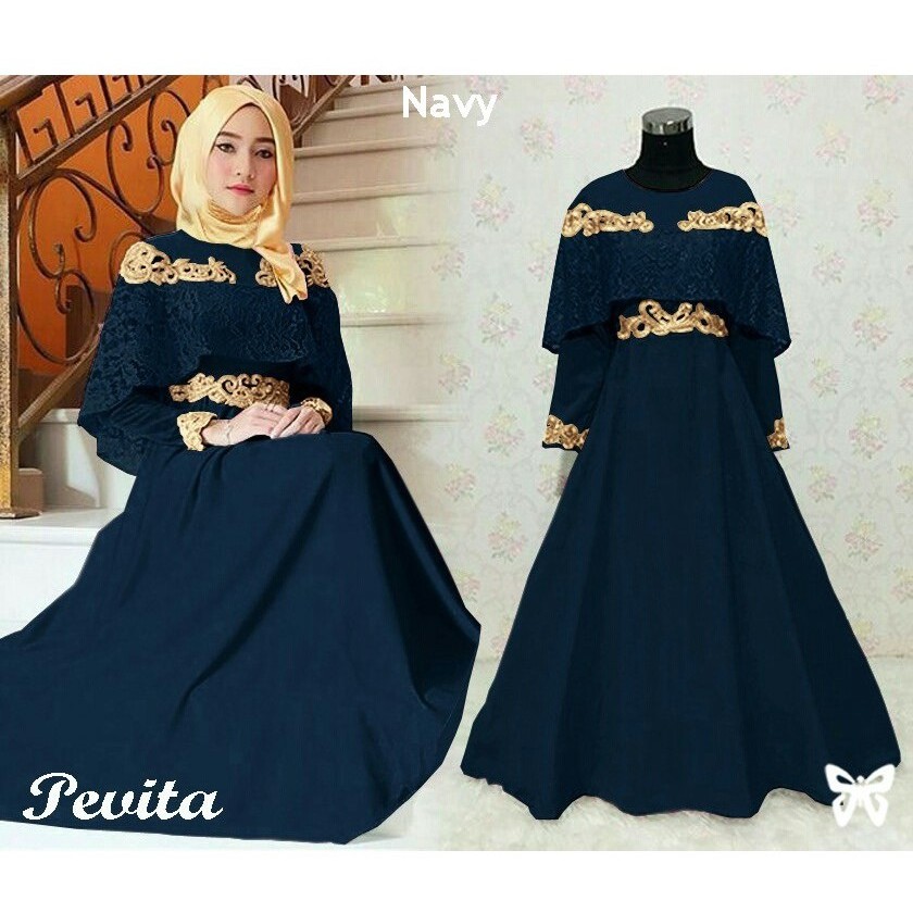 HOPYLOVY - Gamis Wanita Pevita Dress