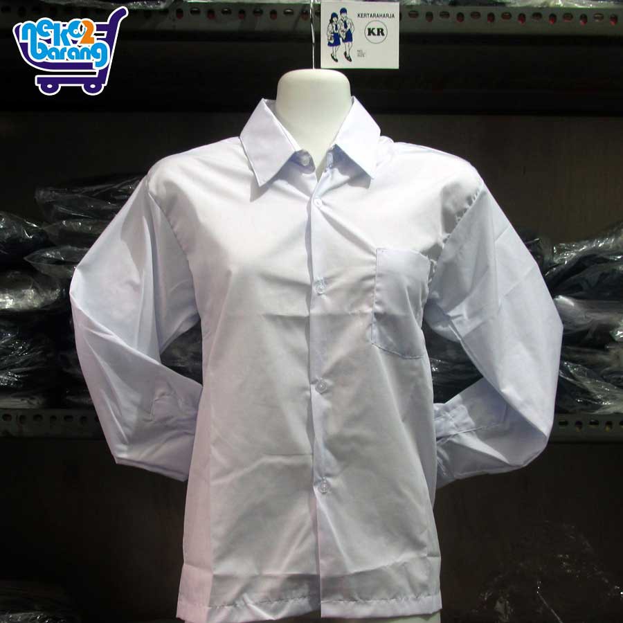 Baju Panjang Polos (Seragam Sekolah)