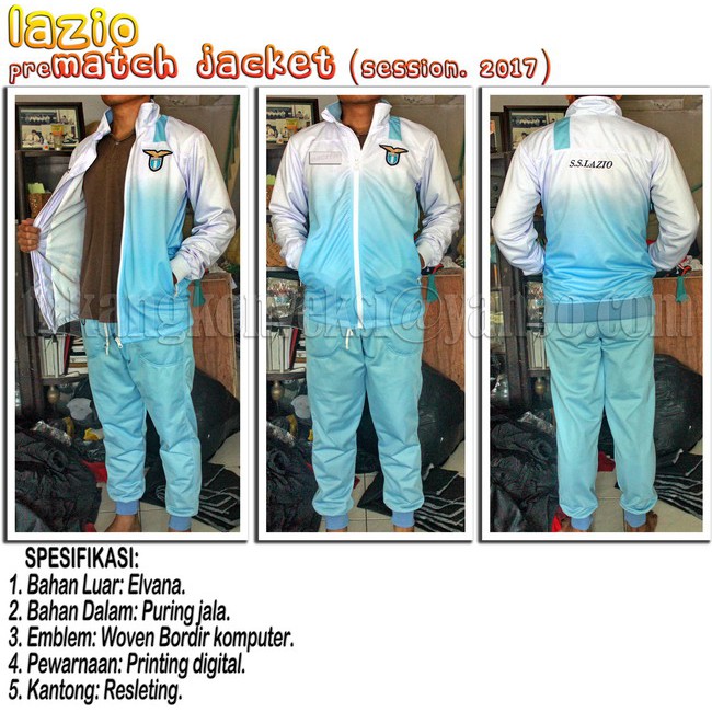 LAZIO Prematch jacket (session 2017)