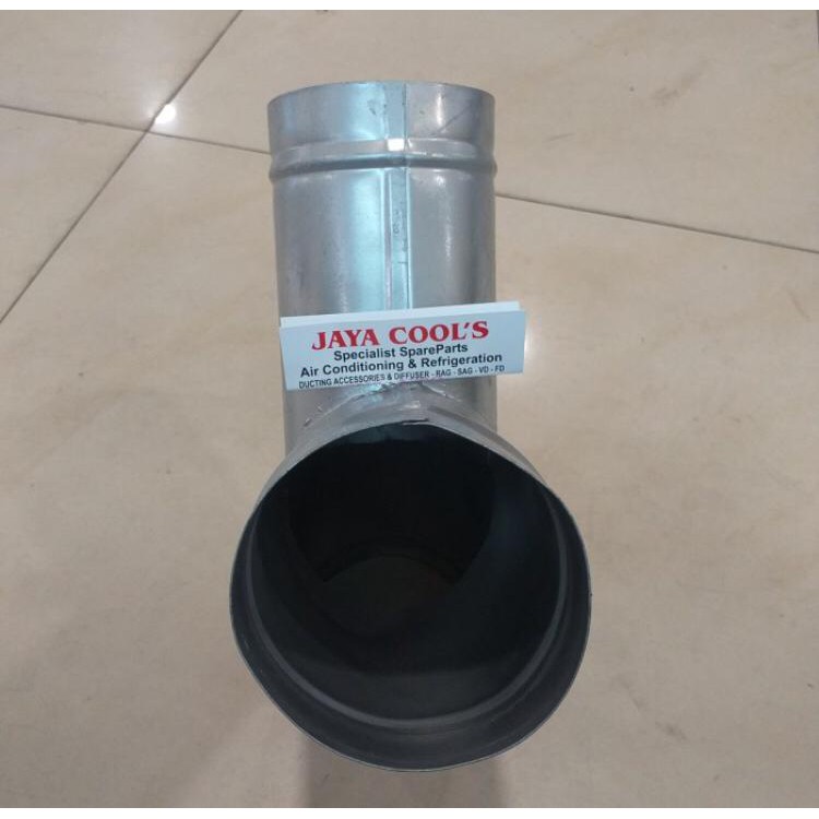 Sock ducting AC cerobong Y 4 inch