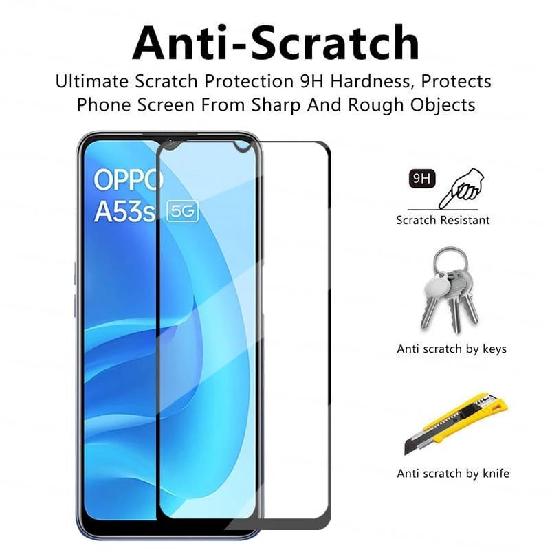 Promo Tempered Glass OPPO A53S 5G Protector Layar Handphone