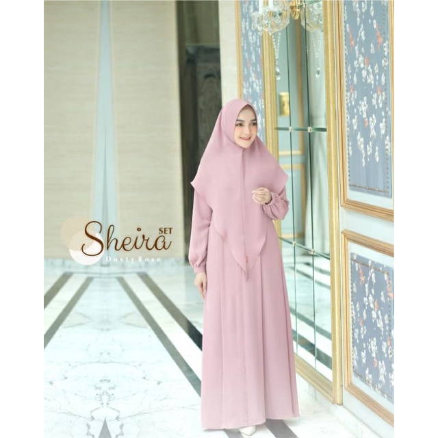 gamis sheira set by alhijaz