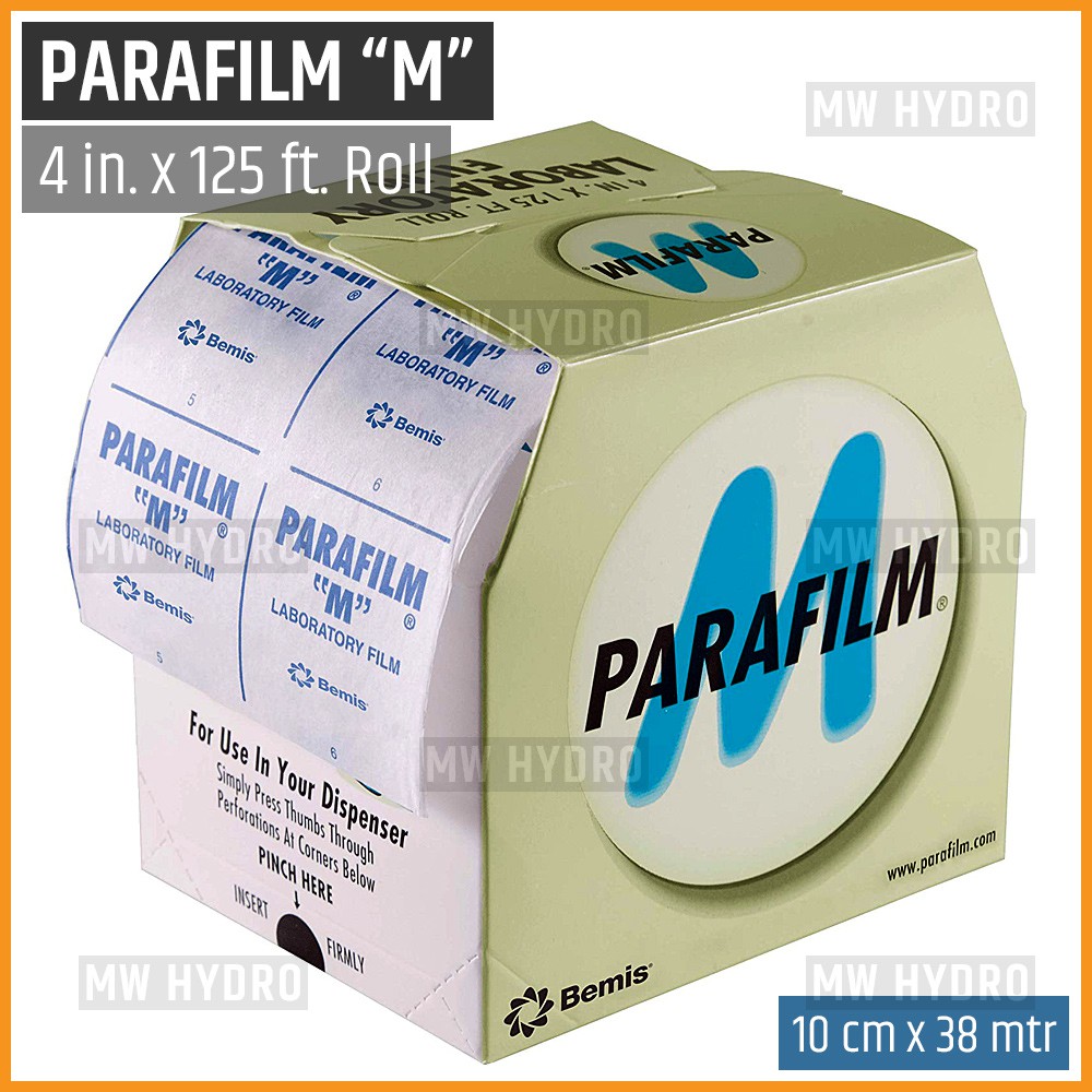 Parafilm M - Grafting Tape, 1 Rol (4 in x 125 ft / 10 cm x 38 meter)