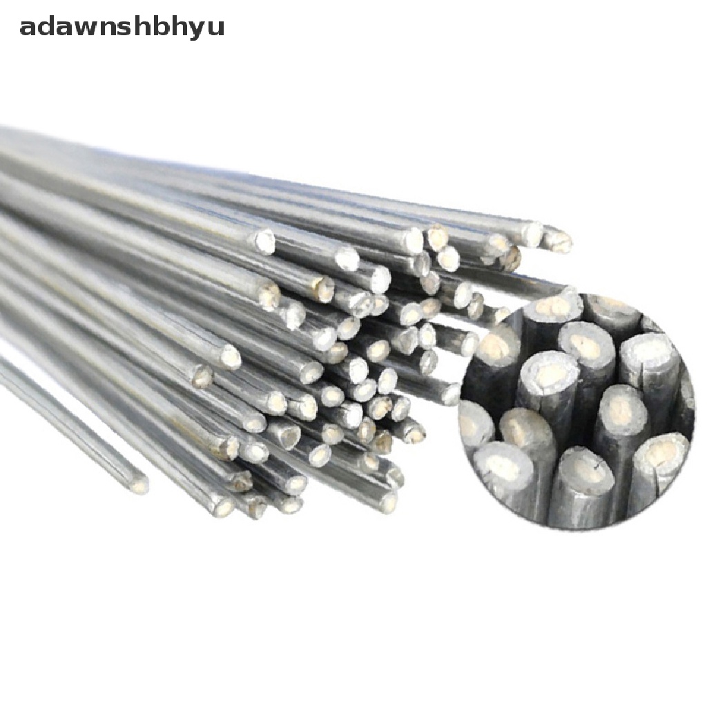 Adawnshbhyu 20PCs Kawat Las Flux Cored Aluminium Batang Las Flux Cored Mudah Meleleh Untuk Solder Las