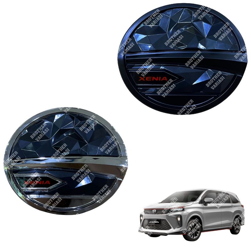 Tank Cover All New Xenia 2022 UP Hitam Chrome