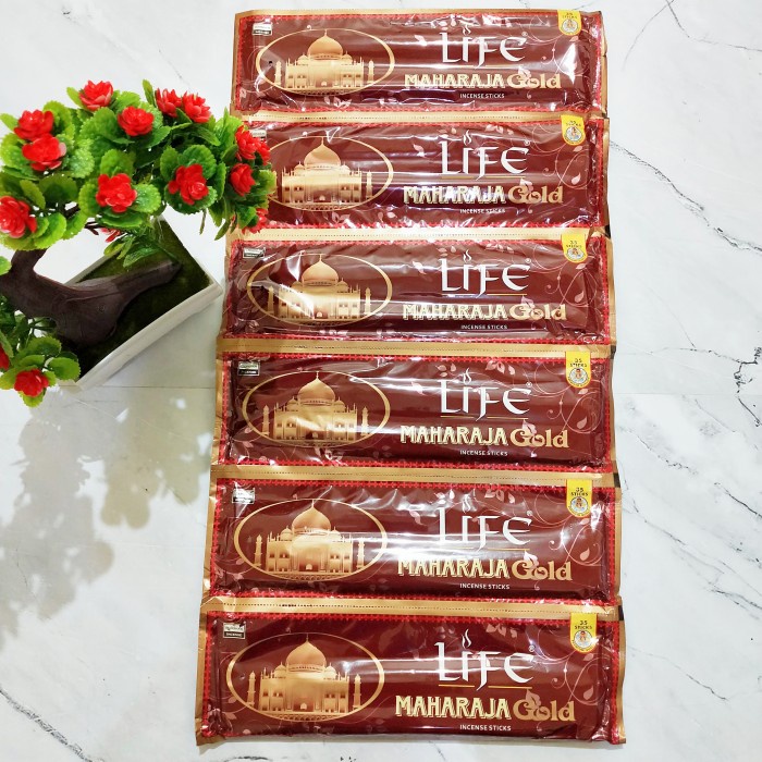 Dupa Wangi Aromatheraphy Darshan Maharaja Gold 6s Renteng
