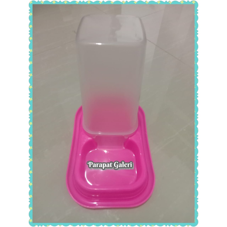 Tempat Makan Minum Dispenser Kecil Kucing dan Anjing Anti Semut New Version