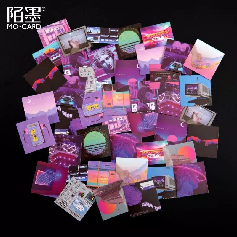 

Aesthetic Vaporwave Vol. 2 Deco Sticker 45 pcs