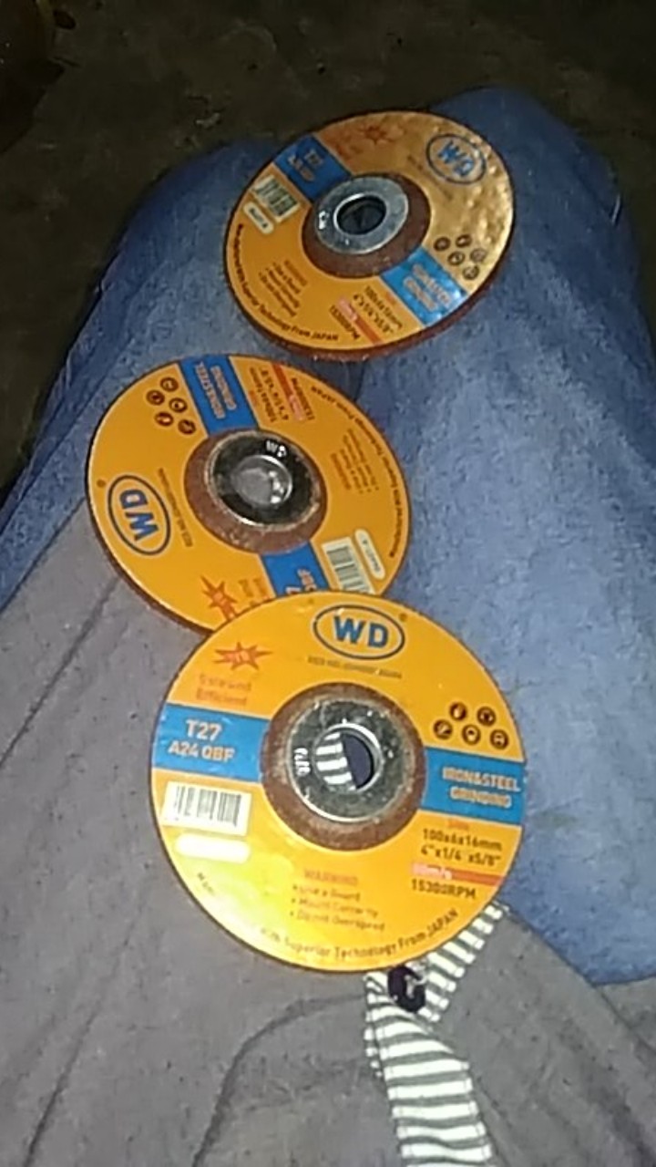 Mata Batu Gurinda Gerinda Grinda Wd Poles Asah 4x6 Tebal 4 Inchi Asli Mgj