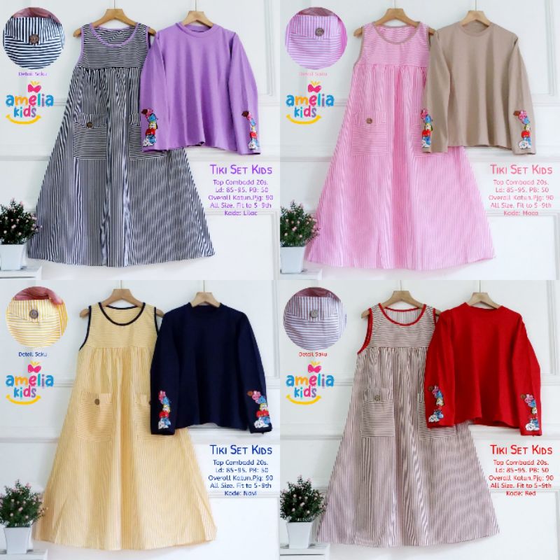 TIKI SET KIDS || ORIGINAL BY AMELIA KIDS