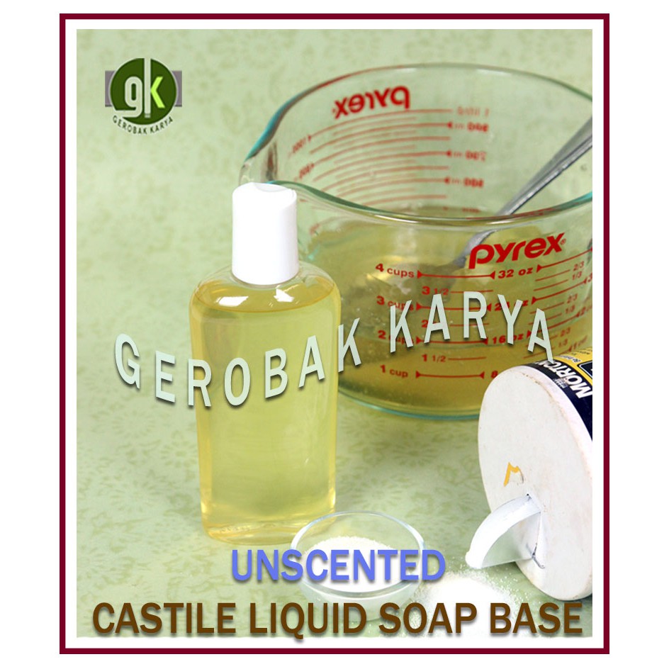 CASTILE SOAP | 100 gr | Liquid Soap Base Unscented