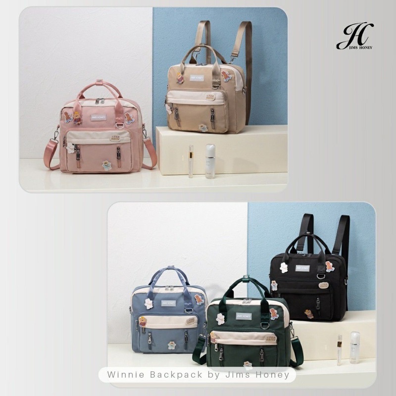 WINI BAG JIMS HONEY TAS SELEMPANG BACKPACK TAS RANSEL PRIA WANITA BY JIMS HONEY