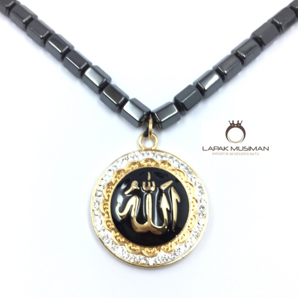 [Bayar di Tempat] KALUNG KESEHATAN BONUS GELANG KESEHATAN MOTIF AZHIKRA KODE LM 01
