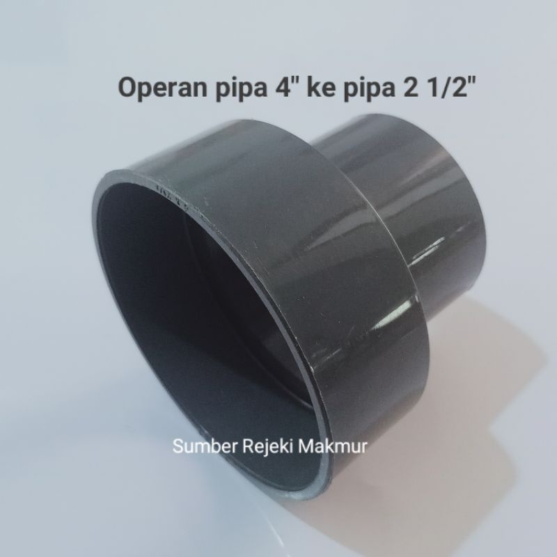 Vlok sok 4 x 2 1/2" inch AW reducer pipa