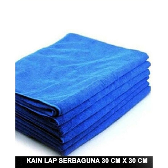 KAIN LAP MICROFIBER KUNING COCOK UNTUK DETAILING CUCI MOTOR