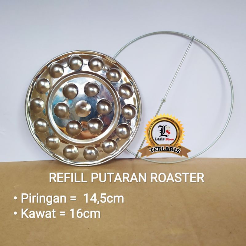 Refill Putaran Roaster/Alat Panggang Fancy Grill Putaran Panggangan Sosis Besar