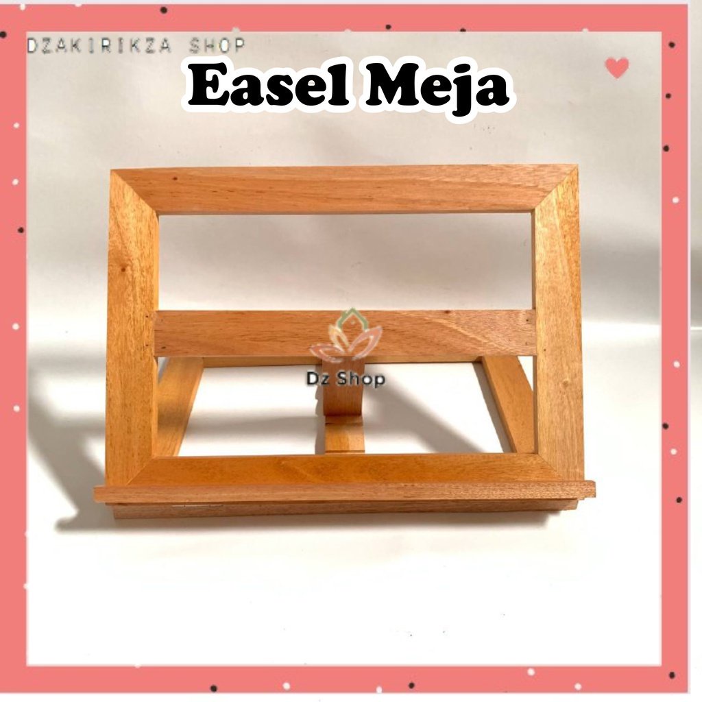 

Adjustable Wooden Desk Easel / Easel Meja Kayu A3