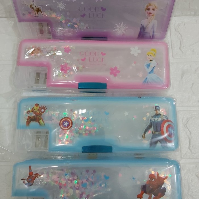 

Sale!!! Tempat Pensil Hologram Air Frozen Terlaris