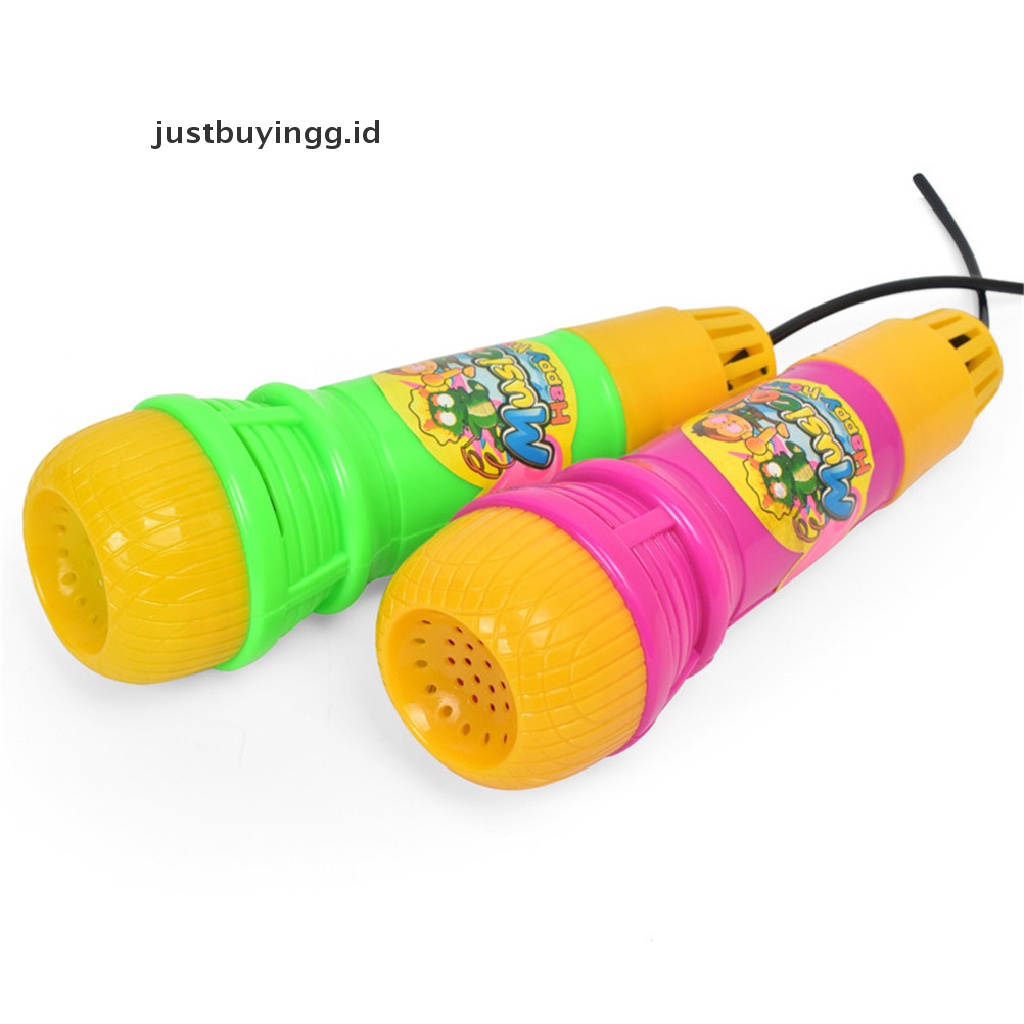 Justbuyingg.Id Mainan Microphone Echo Pengubah Suara Untuk Hadiah Ulang Tahun Anak 0-0 - 0 &quot;