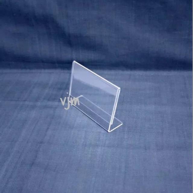 

Name tag acrylic 7x3cm / label acrylic / name / stand acrylic /sign name/ name plate display