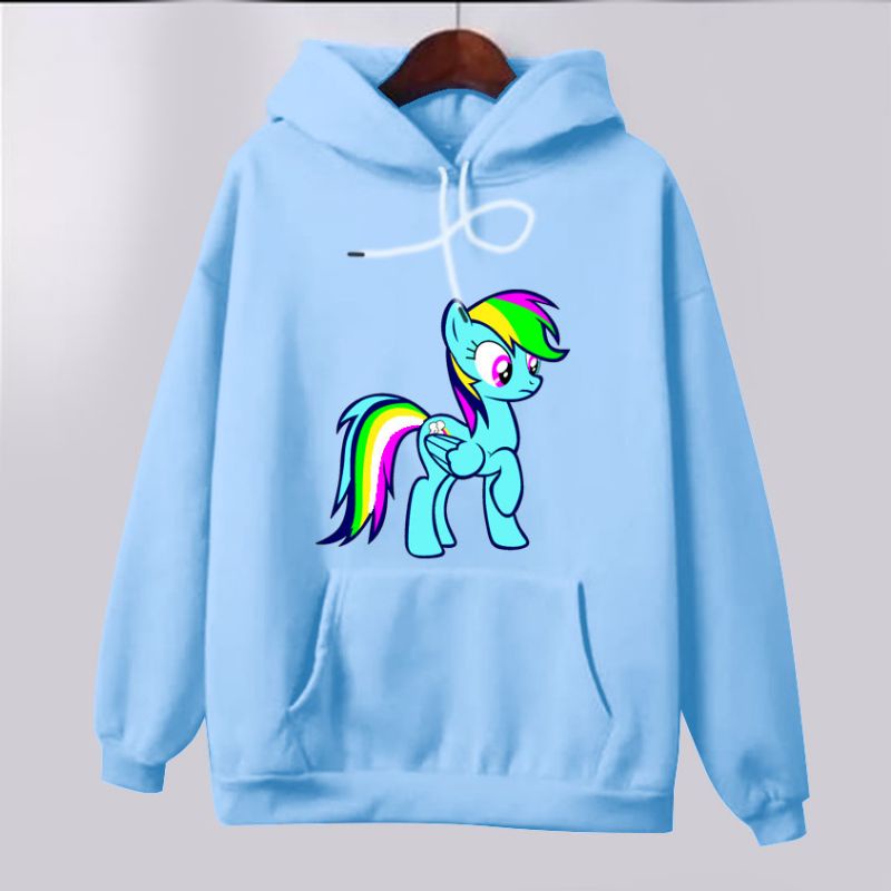 sweater hoodie anak/kuda poni/umur 3-16 tahun/bisa COD