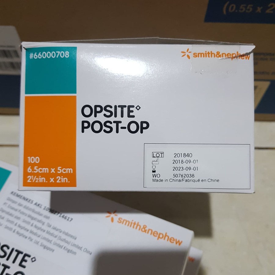 OPSITE POST OP 6,5 × 5 cm / Plester tahan air / Opsite Post-Op Perban Tahan AIr 6,5cm x 5cm