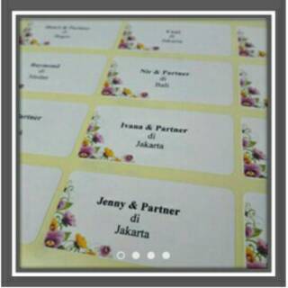 5519 Jasa Print Label Nama Undangan Tom Jerry 103