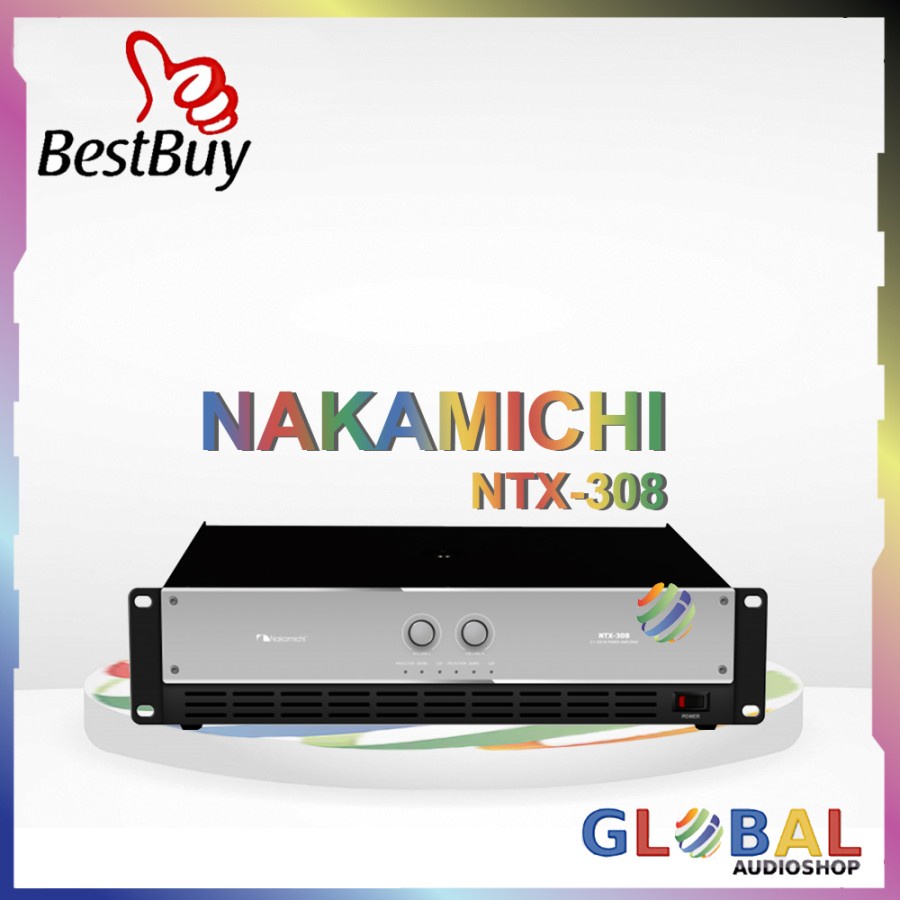 Nakamichi NTX-308 Karaoke Power Amplifier NTX308