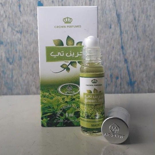 GREEN TEA Parfum AR-RAFIF 6ml Minyak Wangi Roll On Non Alkohol