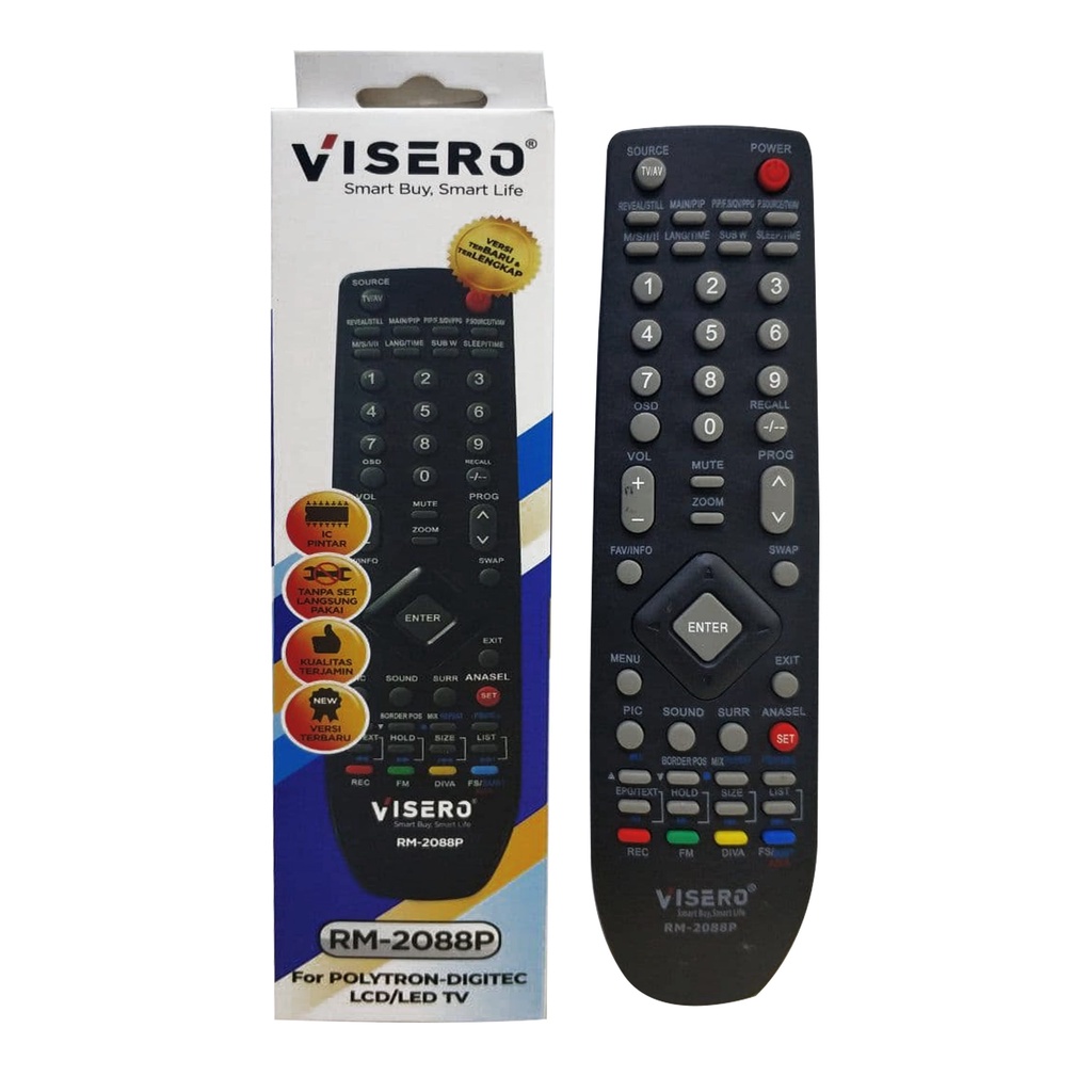 Remote TV LED Polytron 24" 32" 24 32 Remot
