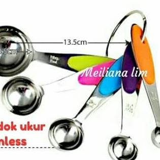 }}}}}}] Sendok ukur stainless