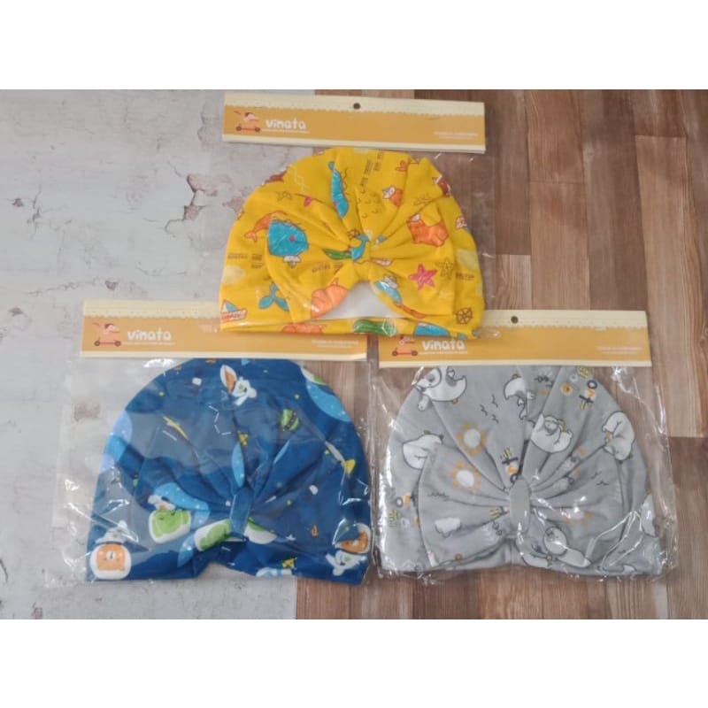 Turban Bayi Cewek Lucu Aksesoris Bayi Turban Bayi Motif Lucu